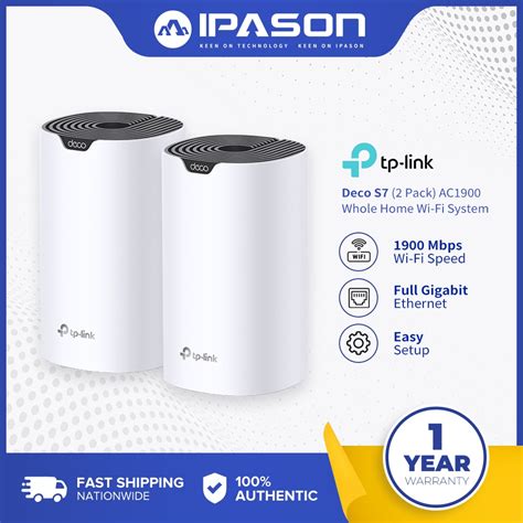 Tp Link Deco S Ac Whole Home Mesh Wi Fi System Pack Shopee