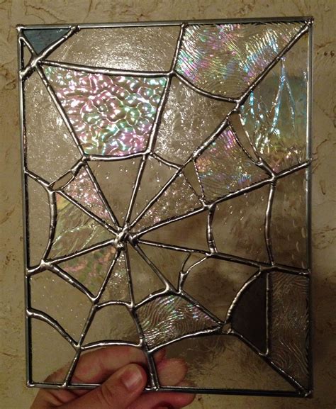 Stained Glass Spider Web For The Home Pinterest