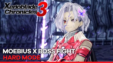 Xenoblade Chronicles 3 Moebius X Hard Mode Boss Fight Japanese Voice English Subs Youtube