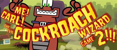 Me! Carl! The Evil Cockroach Wizard Game 2!!! - Play Online on Flash Museum 🕹️