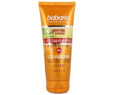 Babaria Gel Fijador Extra Fuerte Tubo Ml