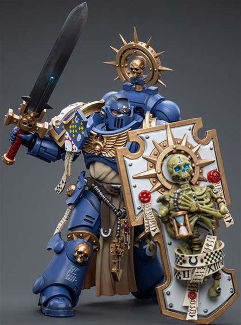 Ultramarines Primaris Captain With Relic Shield And Power Sword