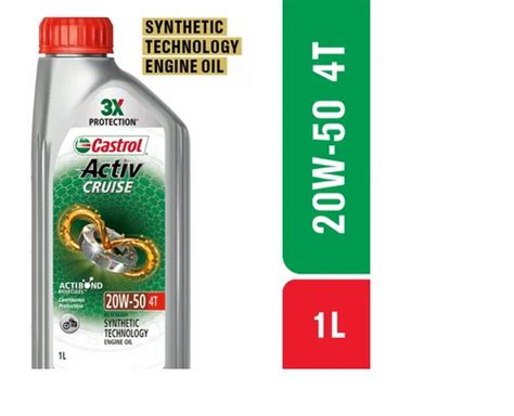 Castrol Activ Its Series Synthetic Engine Oil For Bike In