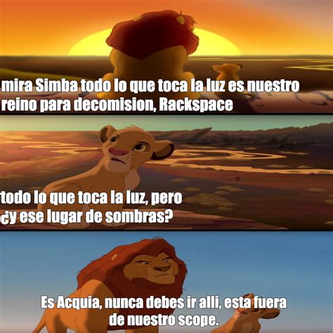 Omics Meme Mira Simba Todo Lo Que Toca La Luz Es Nuestro Reino Para