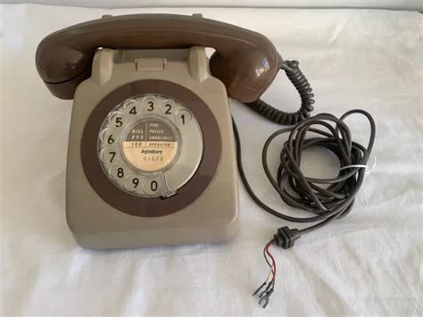 VINTAGE GPO ROTARY Dial Telephone Unconverted 10 00 PicClick UK