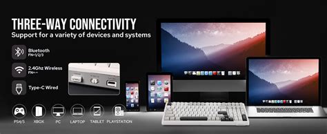 Epomaker F Wireless Hot Swappable Gasket Mechanical Keyboard