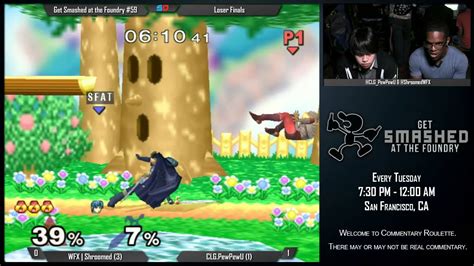 Get Smashed At The Foundry 59 Loser Finals WFX Shroomed Sheik Vs