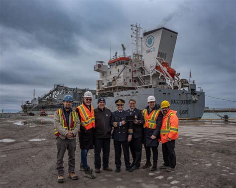 Hamilton Oshawa Port Authority Welcomes The First Vessel Of The 2023