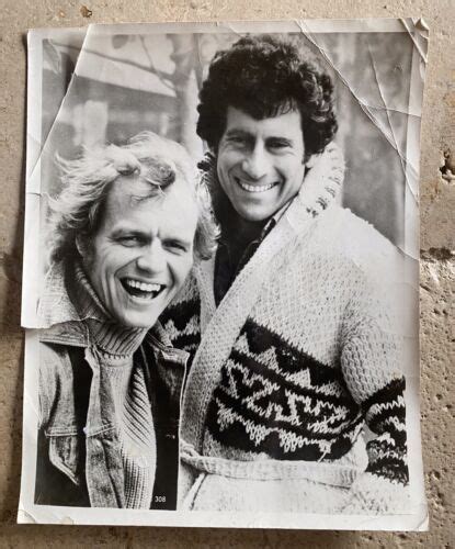 2 Vintage Starsky And Hutch Headshots David Sole And Micheal Glaser Torn Ebay