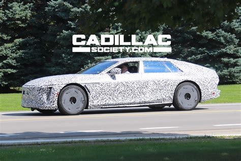 Cadillac Celestiq Prototype Spotted Testing On Public Roads