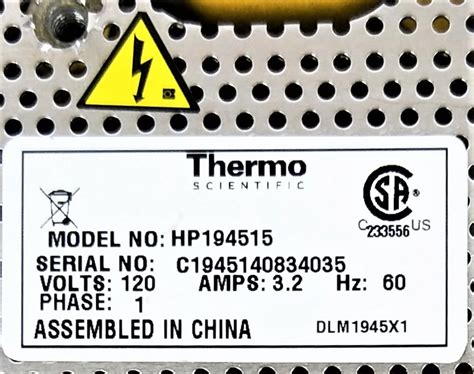 Used Thermo Cimarec Basic HP Hot Plate X Plate For Sale At Chemistry RG C