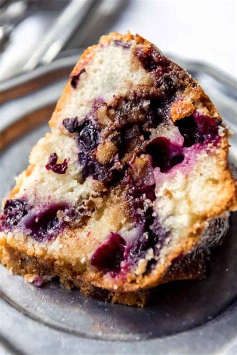 Blueberry Sour Cream Coffee Cake House Of Nash Eats