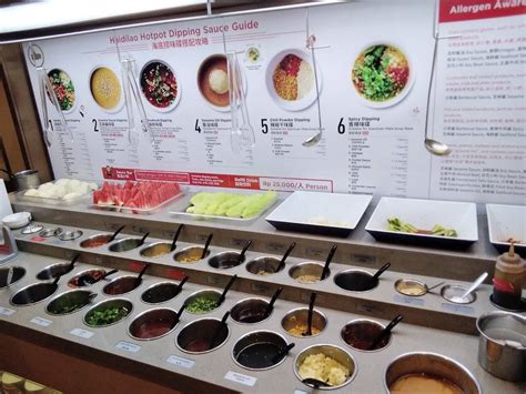 Menu at 海底捞火锅 Haidilao Hot Pot Mall of Indonesia restaurant North Jakarta Mall Of Indonesia