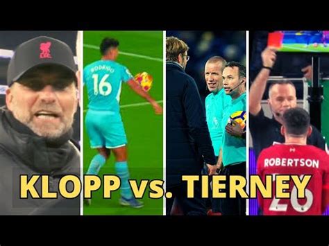 Timeline Of Jurgen Klopp S Controversy With Referee Paul Tierney EXPLAINED