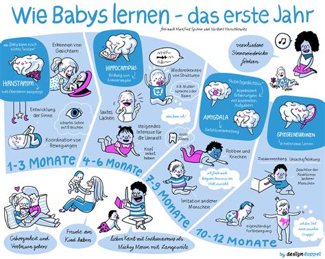 Wie Babys Lernen Das Erste Jahr Graphic Recording Digital