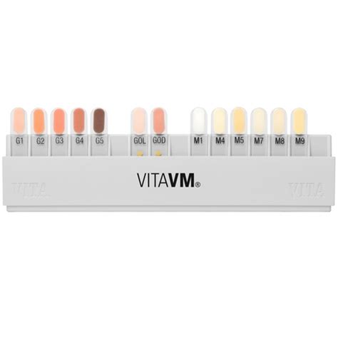 Guía Colores Vm Gingiva Margin Vita Guía De Colores Dental Vita