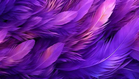 Fondos De Pantalla De Plumas Moradas Para Iphone Y Android Foto Premium