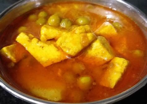 Matar Paneer Recipe By Rahu Kumar Cookpad