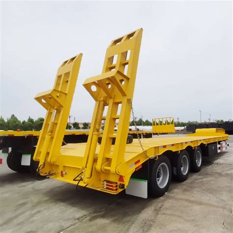 Axles Tons Low Bed Lowbed Lowboy Loader Drop Deck Heavy Duty