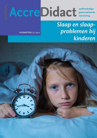 Slaap En Slaapproblemen Bij Kinderen Huisarts AccreDidact