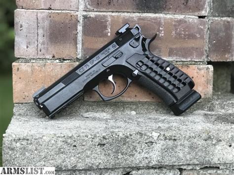 Armslist For Saletrade Cz 75 Sp01 Tactical 9mm Cajun Gun Works