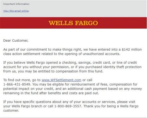 Wells Fargo Bank Reported Closing Settlement 2024 Settlement Willa