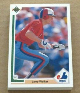 Montreal Expos Larry Walker Upper Deck Team Set Cards Ebay