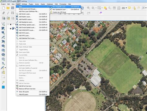 Creating A New Polygon Shapefile In Qgis Gis Map Design Using Qgis