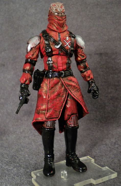 Tankster Innovations Gi Joe Cobra Red Shadows Lieutenant Victor Faust