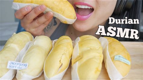 Asmr Durian Eating Sounds No Talking Sas Asmr Youtube