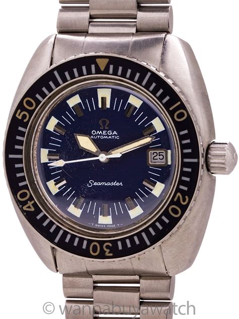 Omega Seamaster 120 Deep Blue Divers Ref 166073 Circa 1969