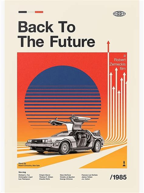 "Alternative Movies Back To The Future Vintage Poster" Poster for Sale ...