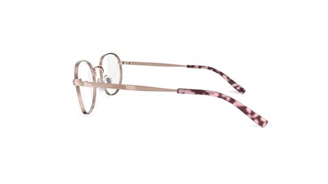 Specsavers Womens Glasses Orlanda Rose Gold Round Metal Stainless