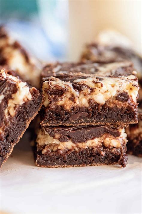 Cream Cheese Brownies Easy Dessert Recipes