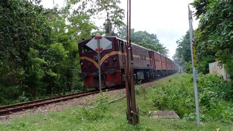 Sri Lanka Railway M5C 782 Siyane Kumari Train Leaving Weligama Railway