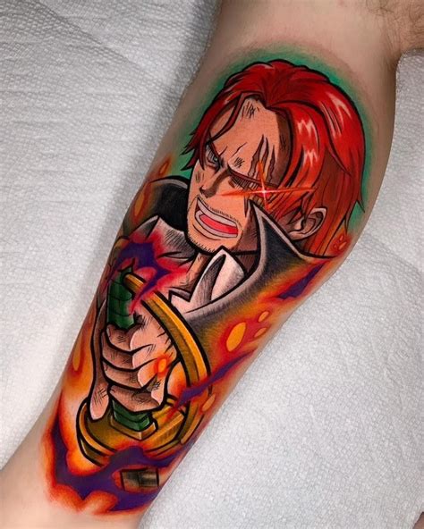 Shanks Tattoo by @Quest_tattoos on IG : r/OnePiece