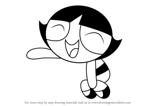 Learn How to Draw Buttercup from The Powerpuff Girls (The Powerpuff ...