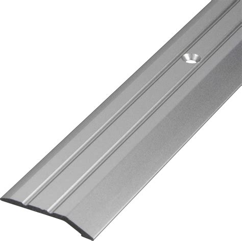 Gedotec Seuil de Porte Barre en Aluminium Perforé Baguette