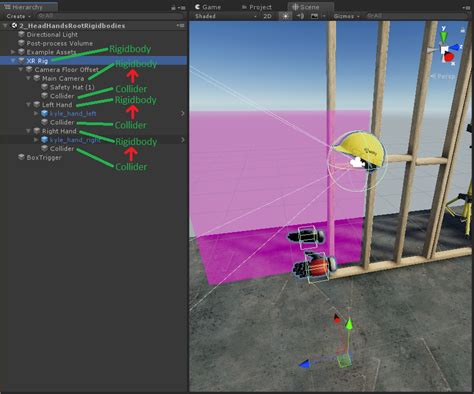 Unity Colliderrigidbody Setups In Xr — Jack Pritz