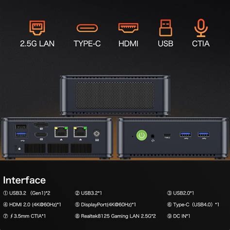 GMKtec NucBox M6 16 GB RAM 512 GB SSD WiFi 6E