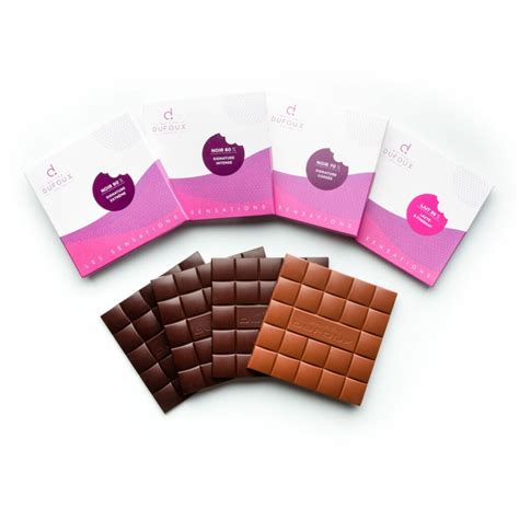 Coffret Tablettes De Chocolat Grand Crus Maison Dufoux Artisan