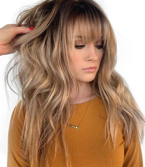 9+ Cool Longer Layered Hairstyles With Bangs