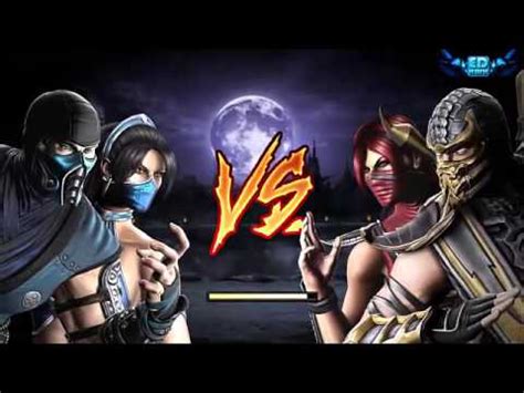 Mortal Kombat For Pc Sub Zero Kitana Vs Nightwolf Rain Youtube