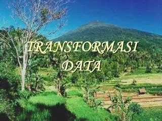 PPT Pengujian Asumsi Dalam ANOVA Dan Transformasi Data PowerPoint