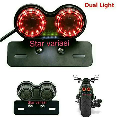 Jual Lampu Stop Led Custom Plus Sein Breket Besi Di Lapak Star Variasi