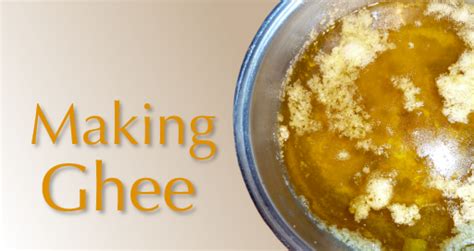 Making Ghee Maharishi Ayurveda Health Centre Bad Ems