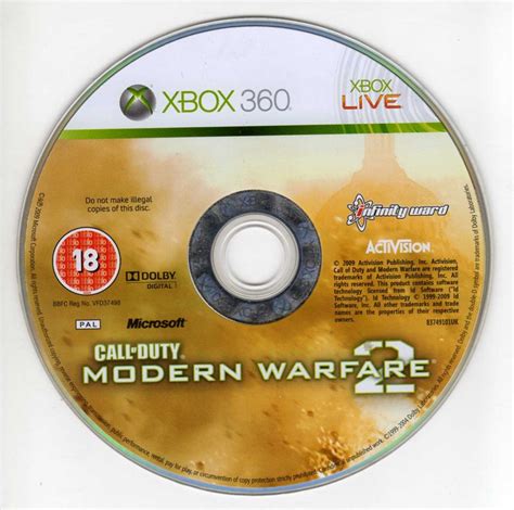 Call Of Duty Modern Warfare 2 Cover Or Packaging Material Mobygames