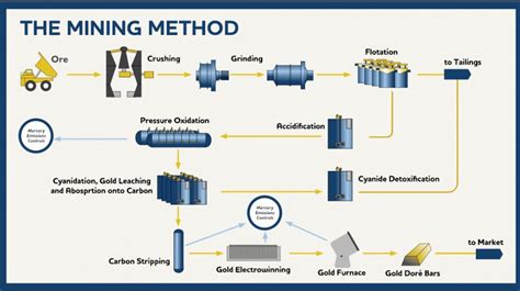 Gold extraction process – Kivu Mineral Mining Company