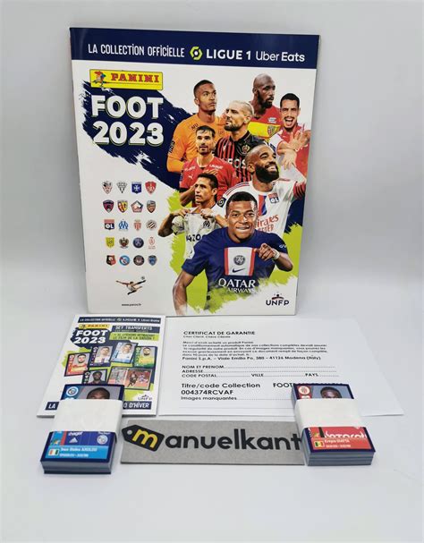 Foot Ligue Album Vuoto Set Completo Figurine Panini Manuelkant