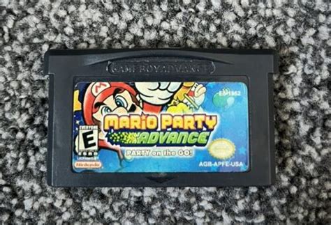 Mario Party Advance Nintendo Game Boy Advance Gba 2005 Boxed